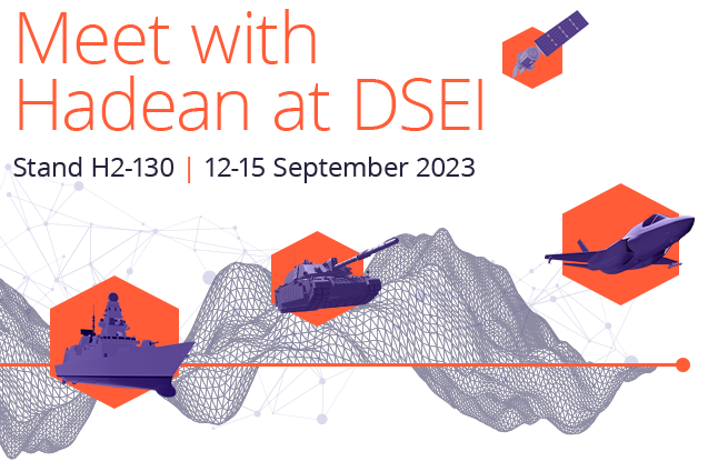 Meet with Hadean at DSEI Stand H2-130 12-15 September 2023
